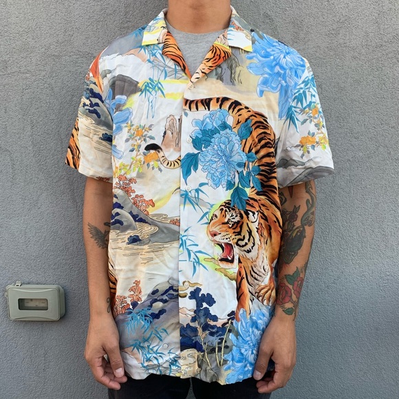 Zara | Shirts | Zara Tiger Vacation 